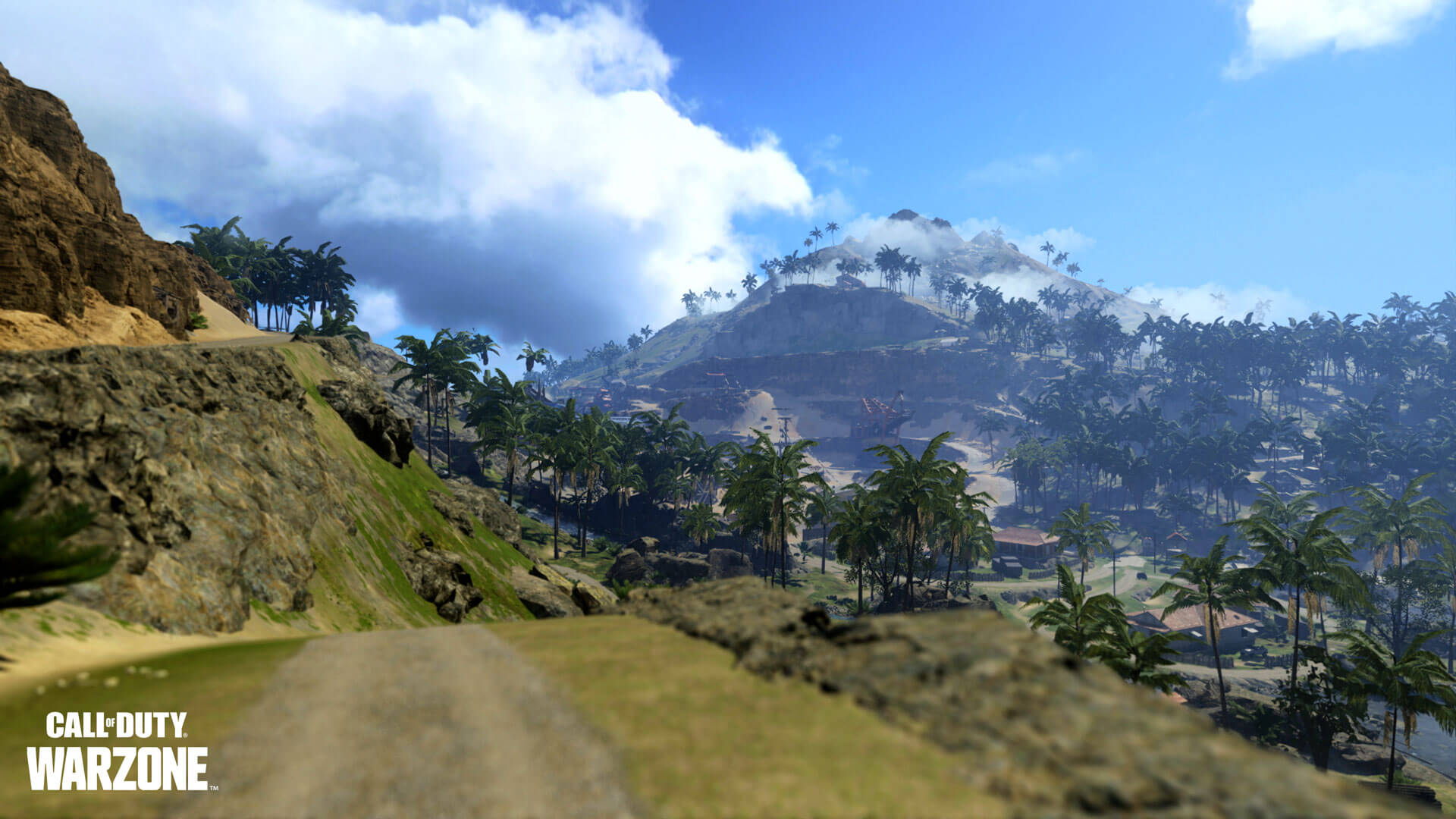 Kort over Warzone Pacific Caldera