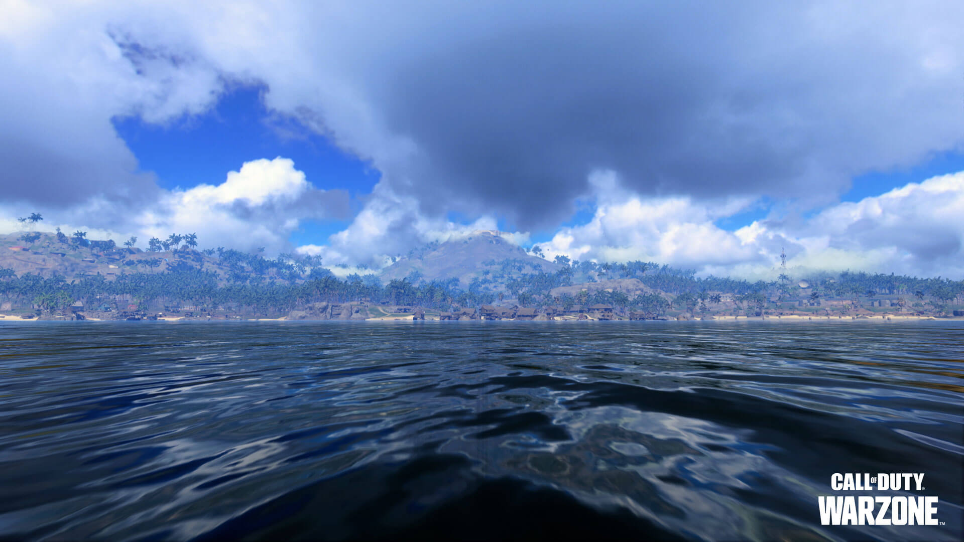 Kort over Warzone Pacific Caldera