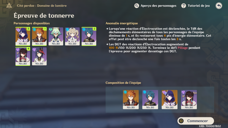 Genshin Impact, nuvel événement "Cité perdue, domaine de lumière" : notre guide complet (Jour 1)