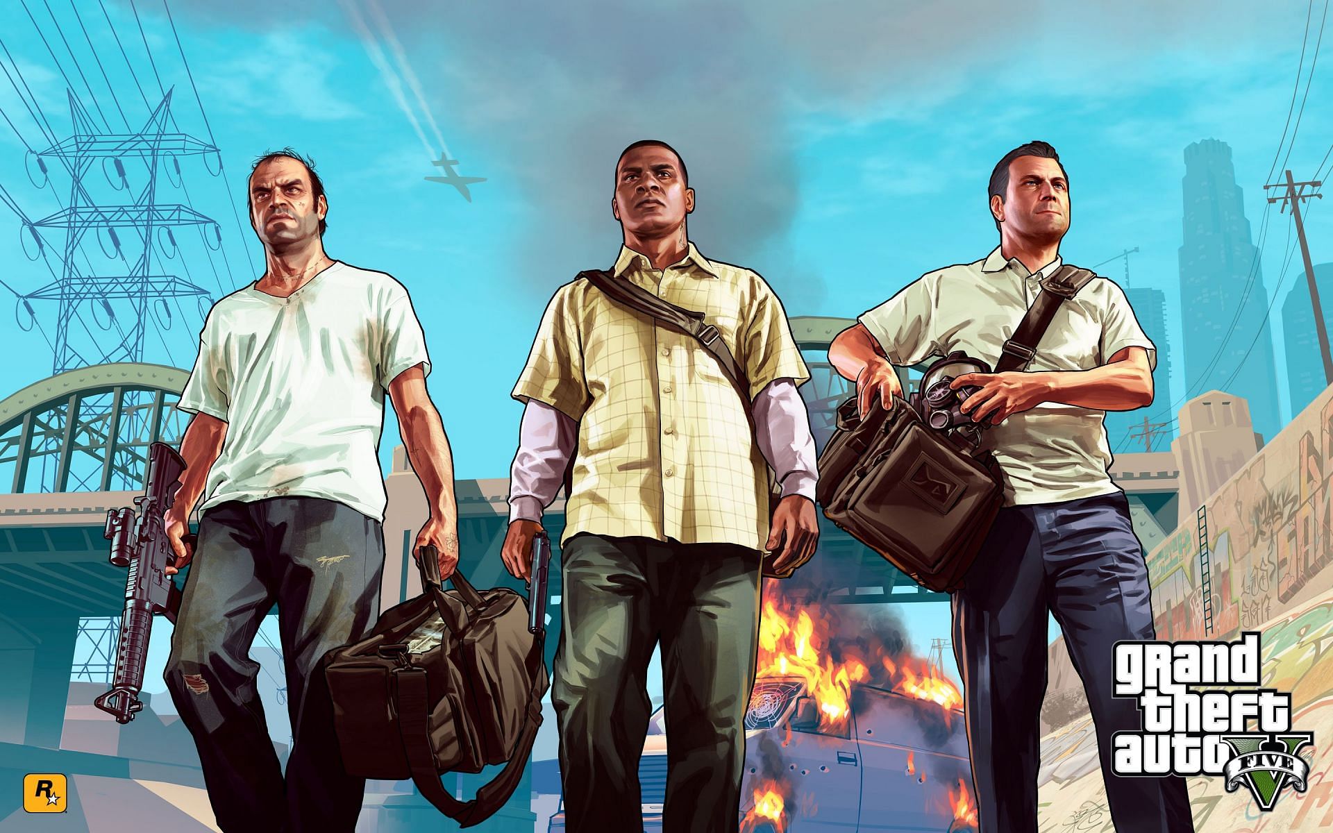 En apokalypse med GTA 5-tema kunne have været interessant (Billede via Rockstar Games)