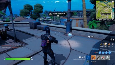 Chiller Grenade i Fortnite
