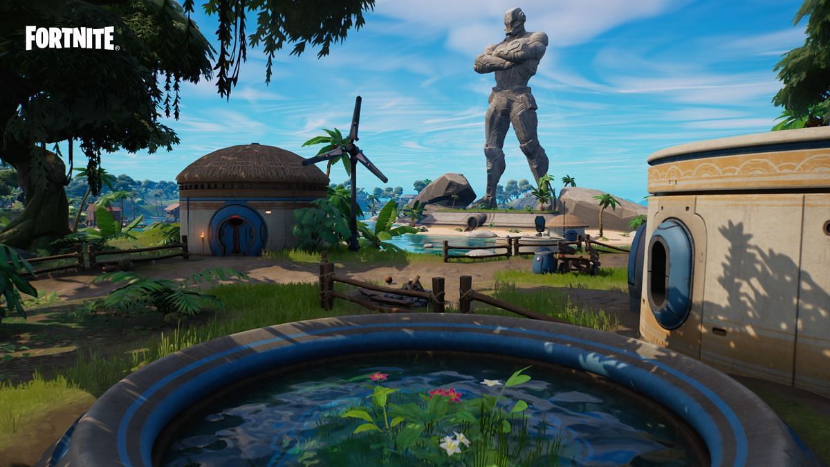 Guards roam around The Seven Vaults to protect it from players (Image via Epic Games)