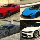 Some of the best vehicles from The Contract DLC (Images via Rockstar Games)