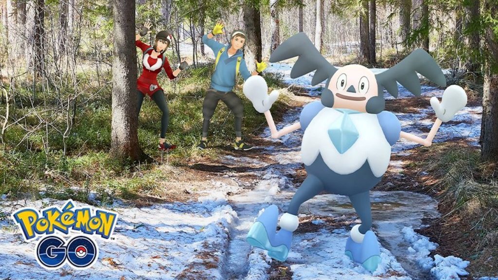 Pokemon Go Holidays Part 2 - Galarian Mr. Mime