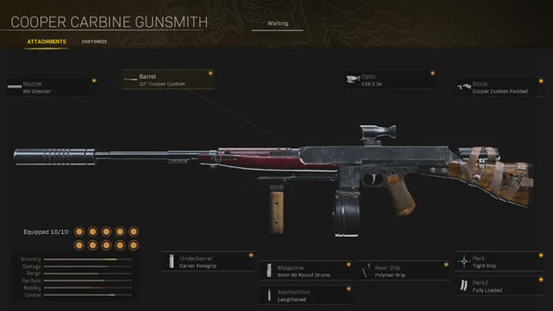 Call of Duty: Warzone Pacific - The Best Cooper Carbine Loadout