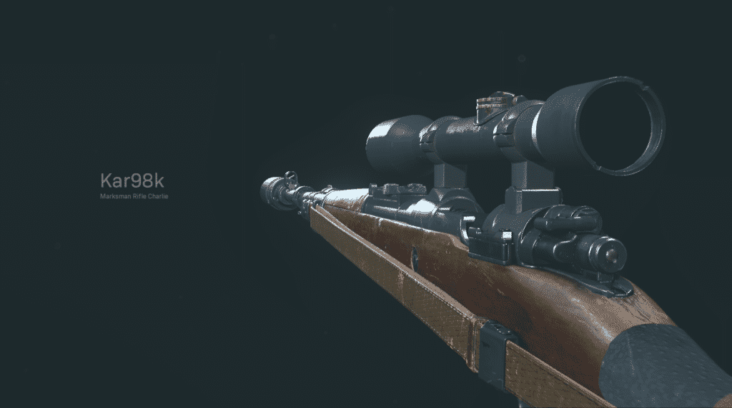 Warzone Kar98k skytterriffel