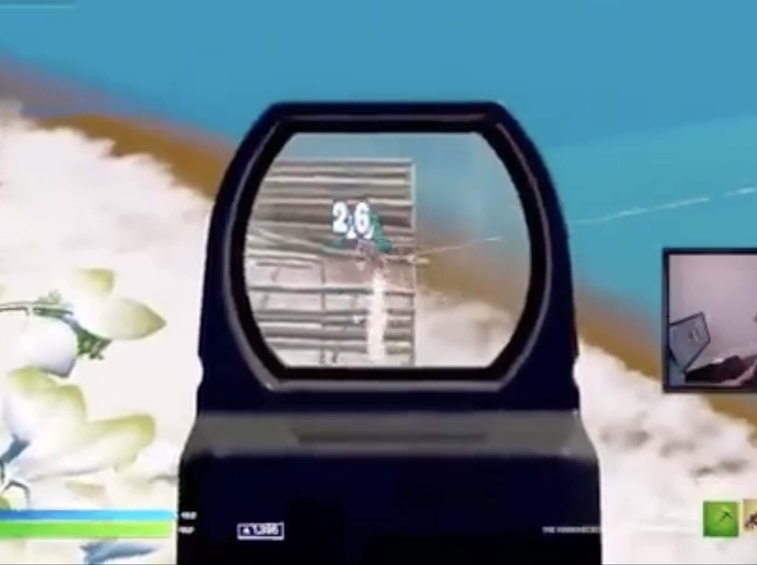 Du kan nu første-person sigte ned på seværdigheder i Fortnite, og det er gået i stykker
