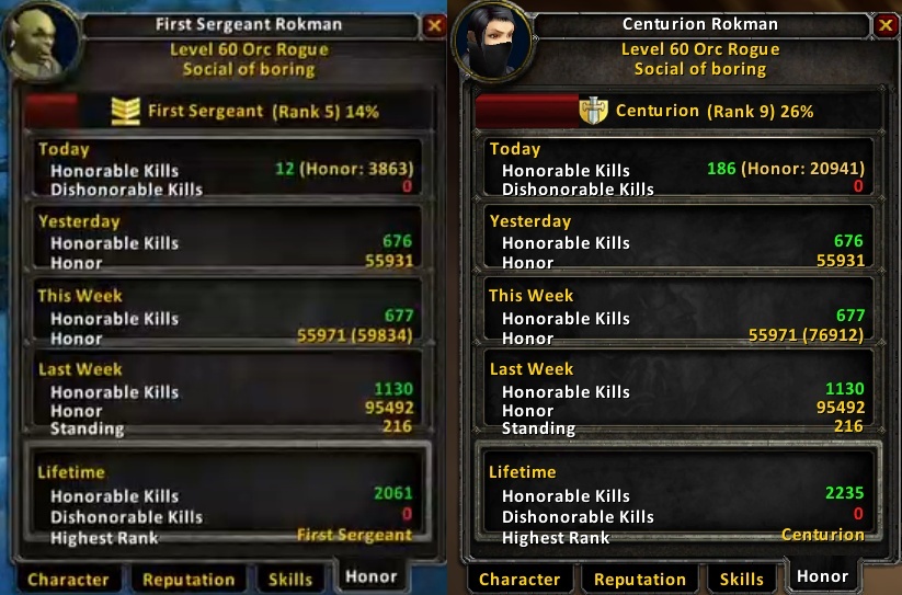 Fast - NA-spillere tildeles med tilbagevirkende kraft Rank Points på WoW Classic Season of Mastery