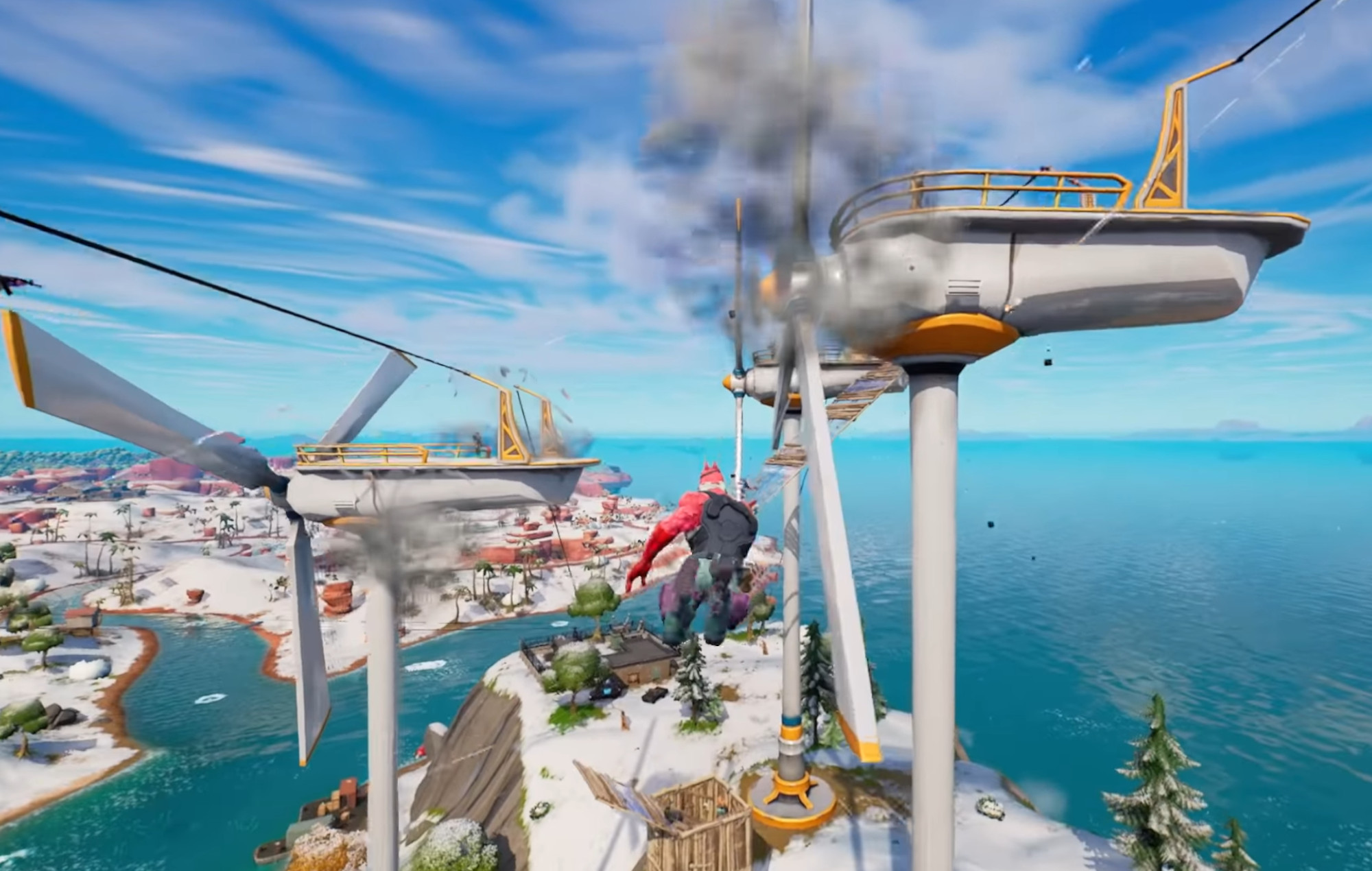 'Fortnite' Kapitel 3-trailer viser nyt kort og nye evner