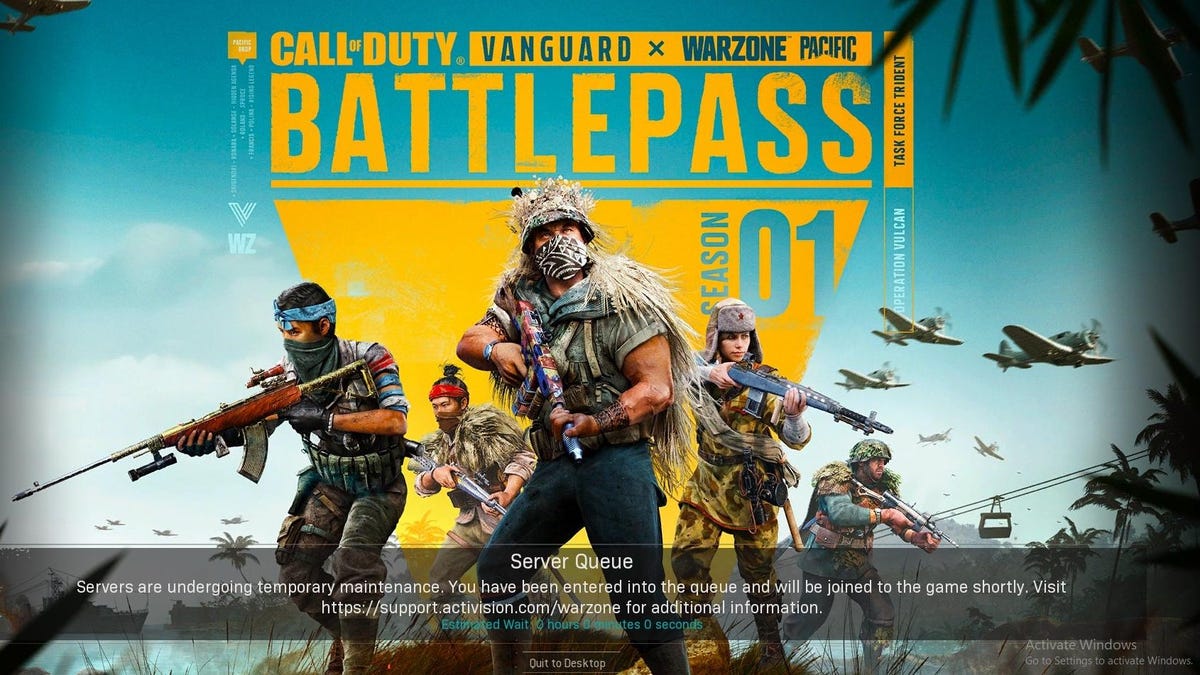 Igangværende moderne krigsførelse, Warzone-problemer Se COD-fans ophidsede