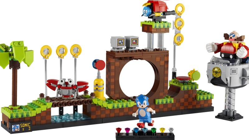 LEGO Sonic The Hedgehog Green Hill Zone-sæt tilgængeligt nytårsdag
