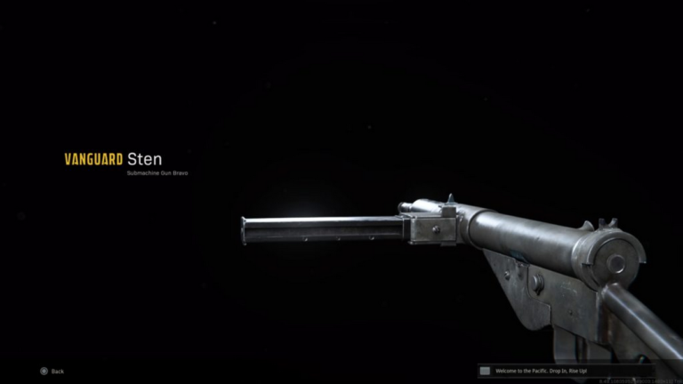 La meilleure classe du Sten sur Call of Duty: Warzone