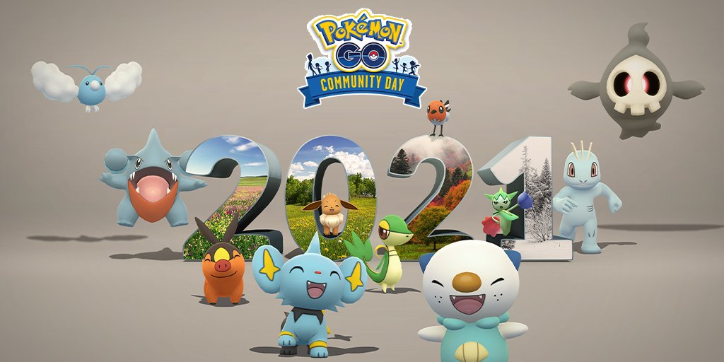 Program for Pokemon GO december 2021 Community Day lørdag/søndag
