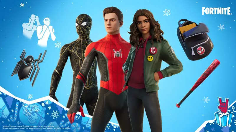 Tom Hollands Spider-Man og Zendayas MJ skins er kommet til Fortnite