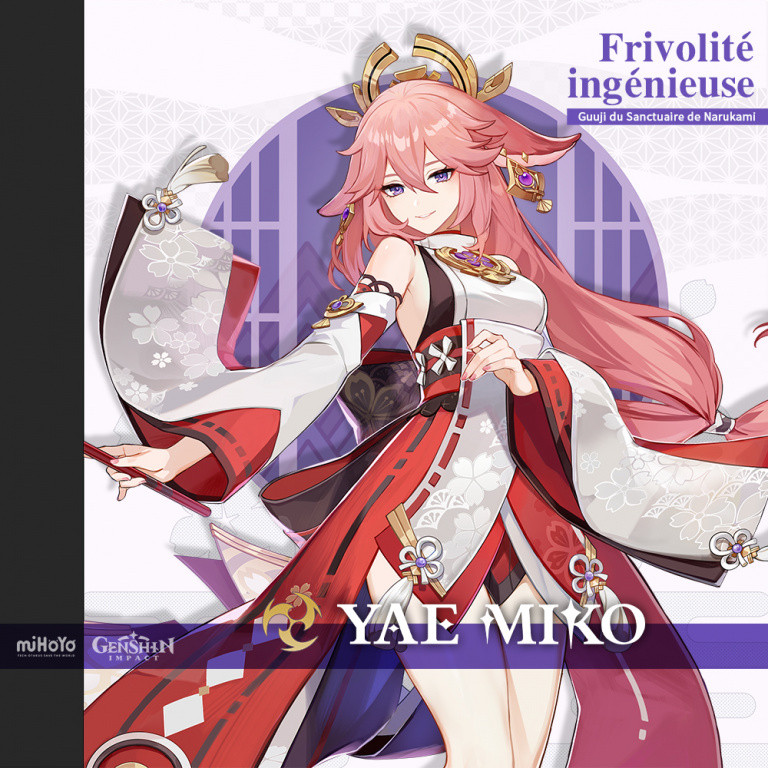 Genshin Impact, en ny personnage dévoilé af MiHoYo !  Découvrez Yae Miko, la prochaine star du jeu.
