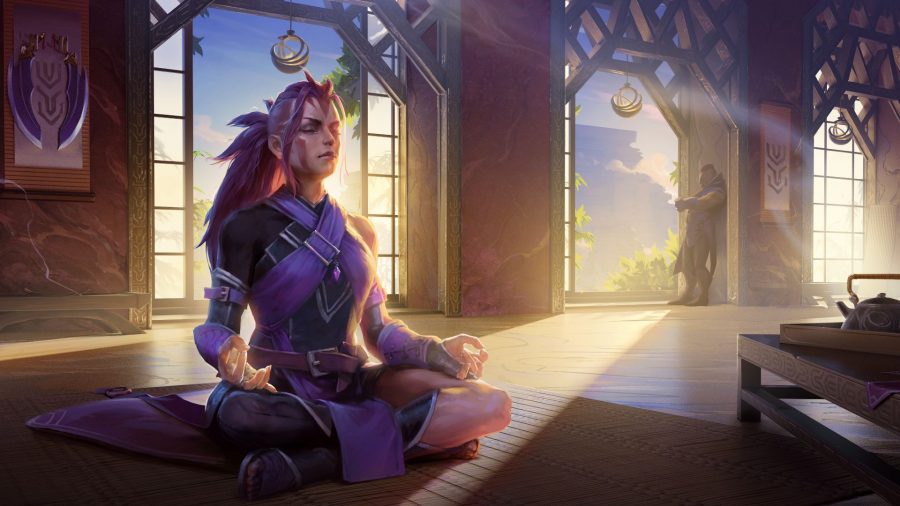 Antimage-mediterer ved Dota 2's Disciple Pass-begivenhed