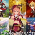 Bedste Pyro-karakterer hidtil i Genshin Impact 