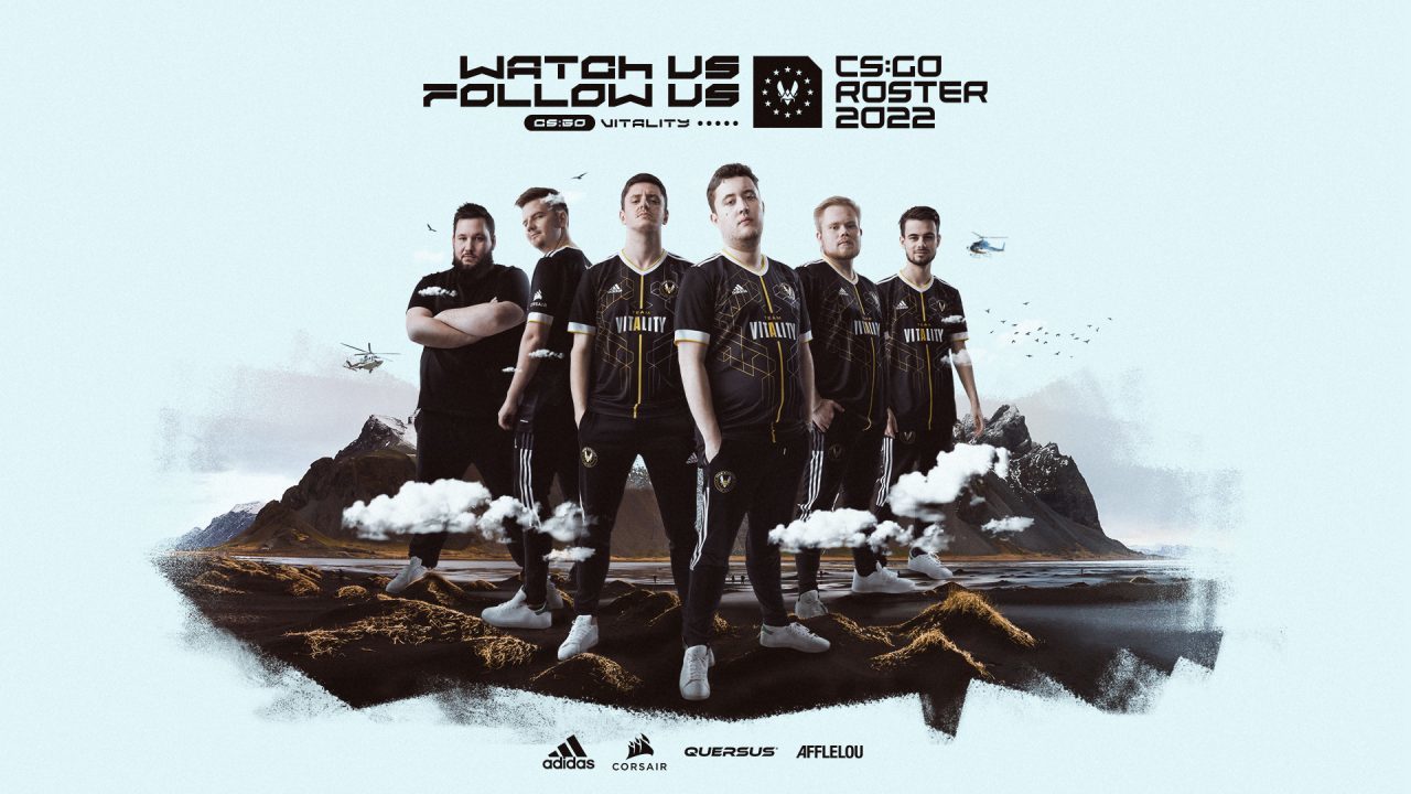 Team Vitality afslører sit "powerhouse" CS:GO-hold - Counter-Strike: Global Offensive