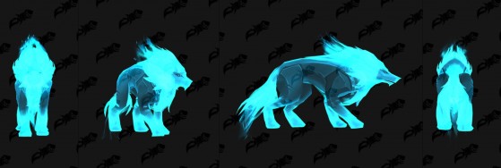 La forme de Lupin spectral - World of Warcraft