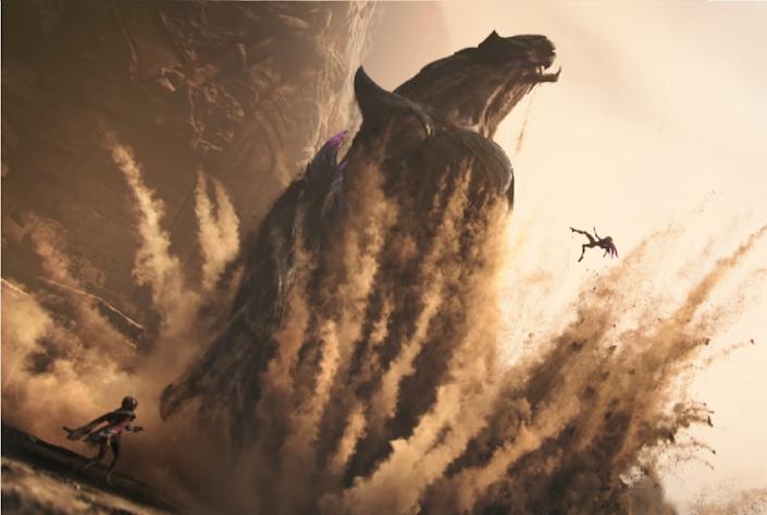 Rek’sai dukker op fra tomrummet i al sin frygtindgydende herlighed.  (Foto: Riot Games)