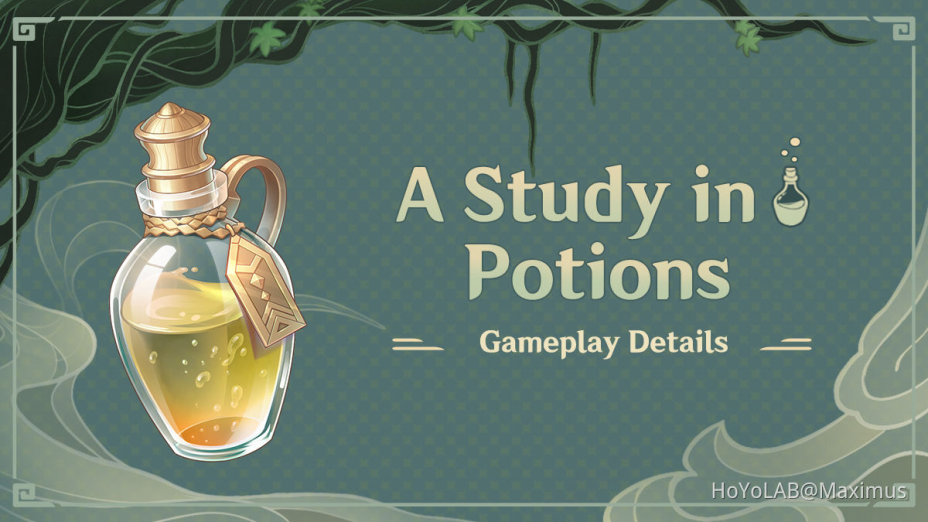 Genshin Impact Event Guide: Alt om A Study in Potions
