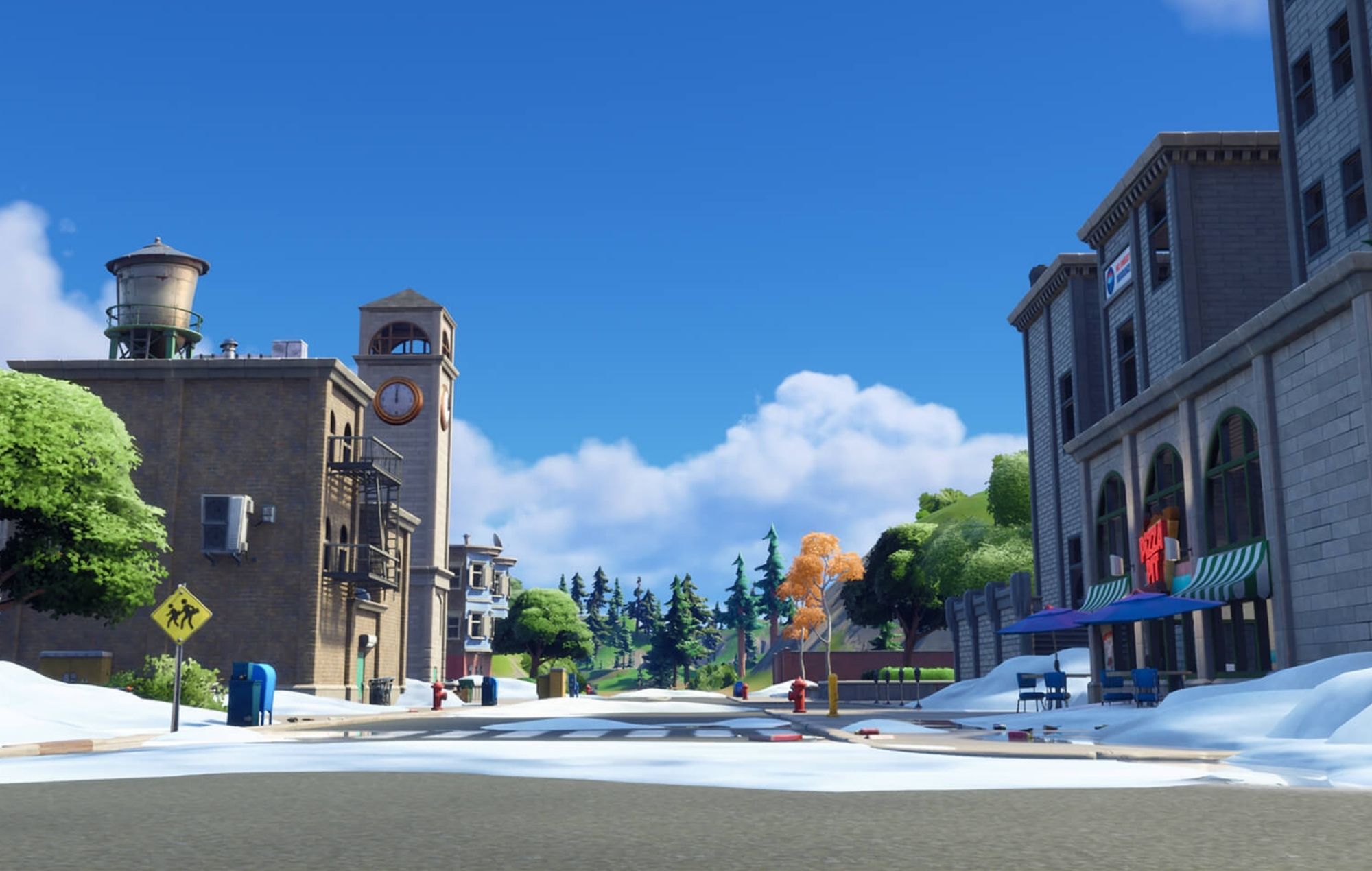 'Fortnite' genintroducerer Tilted Towers sammen med gigantiske "Klombos"
