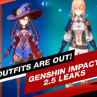 Genshin Impact 2.5 Leaks: Outfits er ude!