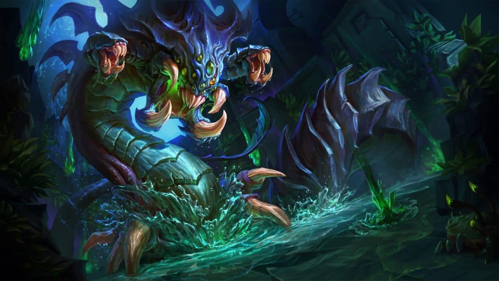 Det ikoniske League of Legends-monster, Baron Nashor, ville være en perfekt slutspils Raid-boss.