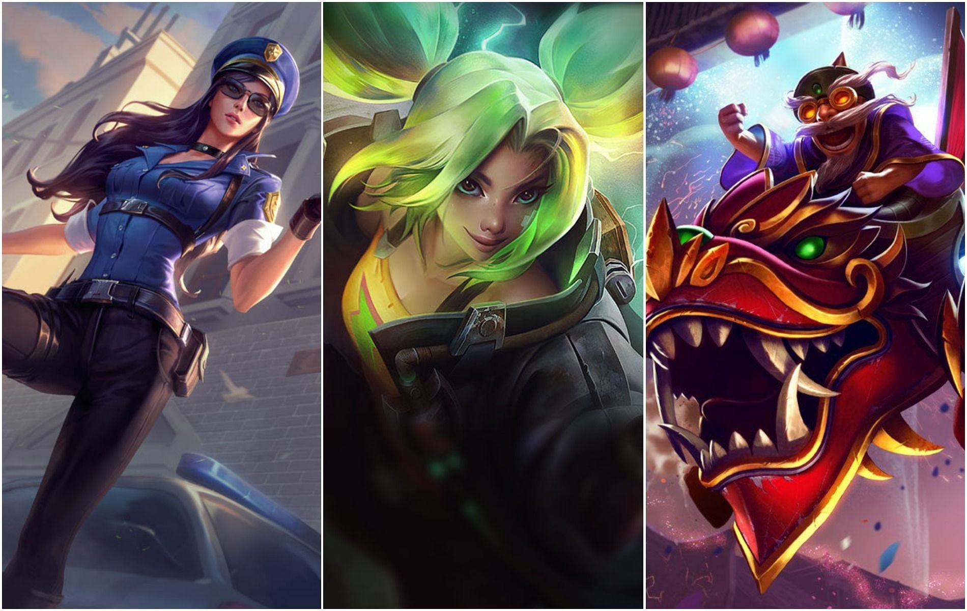 Nerferne for Zeri, Corki og Caitlyn i League of Legends patch 12.3 er fremhævet.  ⋆ Ceng News