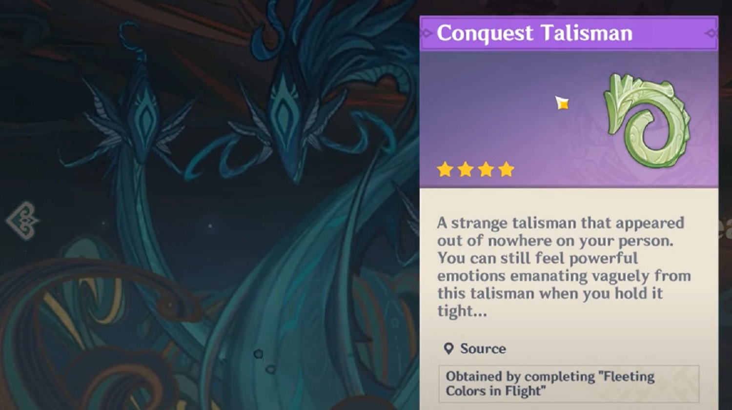 Få Conquest Talismans Genshin Impact