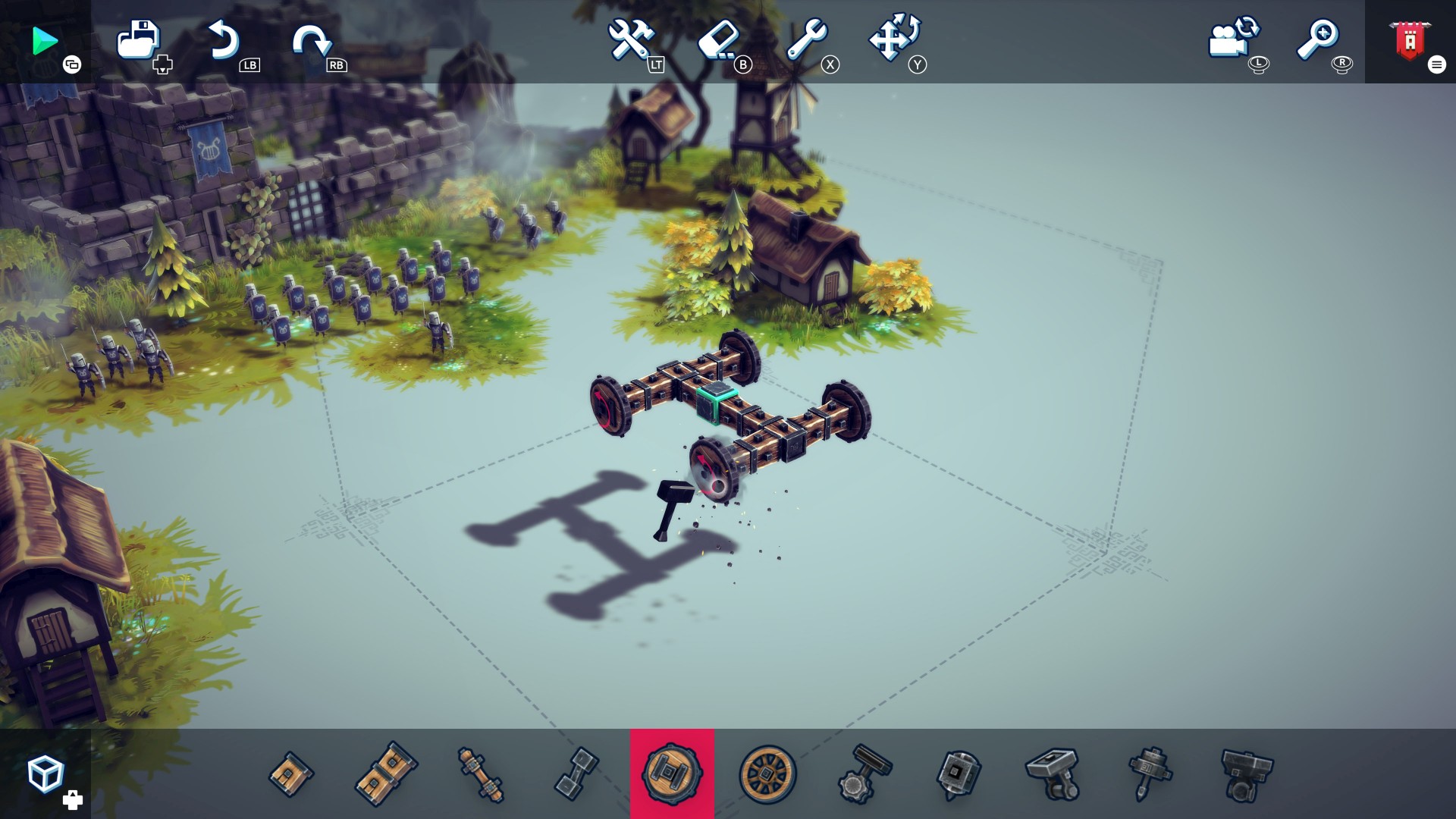 Besiege Console (Forhåndsvisning af spil)