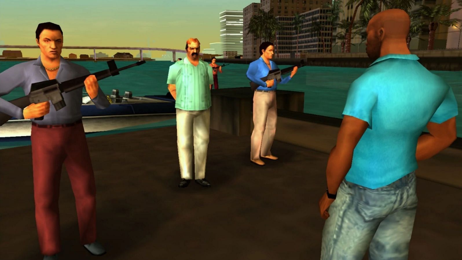VCS var et sjovt sidehistoriespil (Billede via Rockstar Games)
