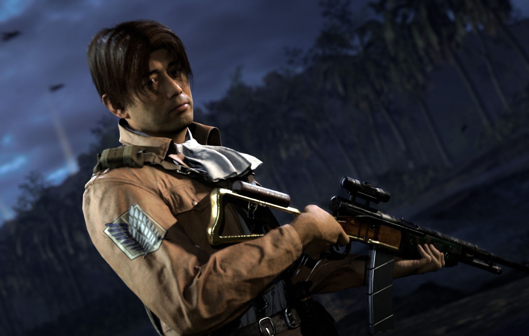'Attack on Titan' er officielt i 'Warzone' og 'Vanguard'