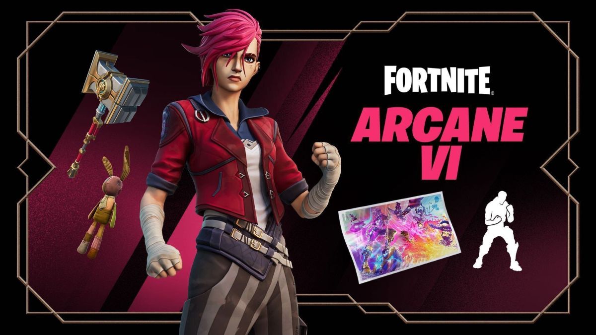 Fortnite byder velkommen til sin næste League of Legends-karakter, Arcane's Vi
