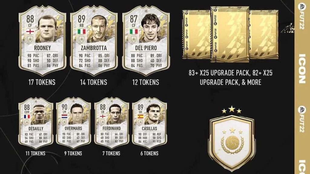 Icon swaps belønninger FUT