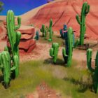 Hvor kan man finde Fortnite Cactus-planter og ødelægge forskellige typer