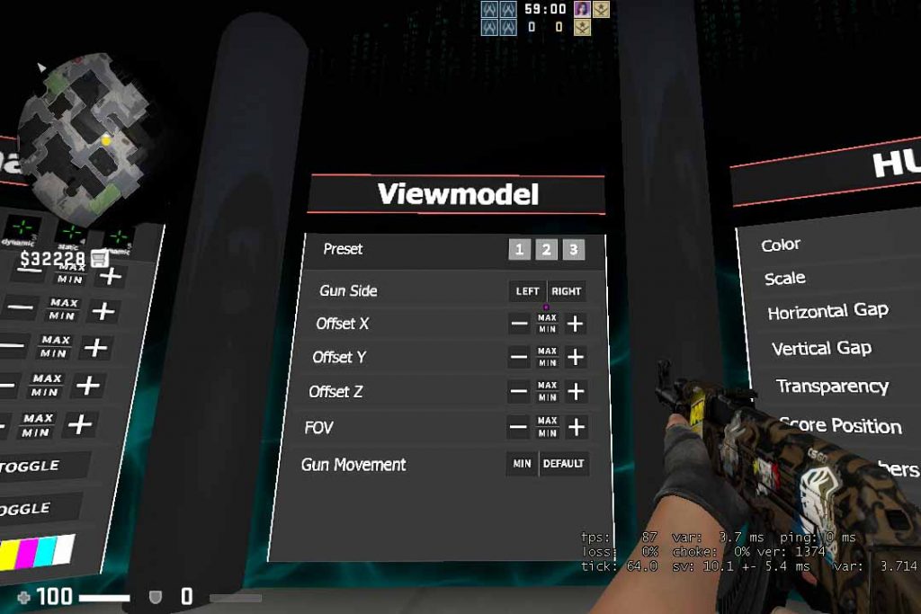 se model pistol side
