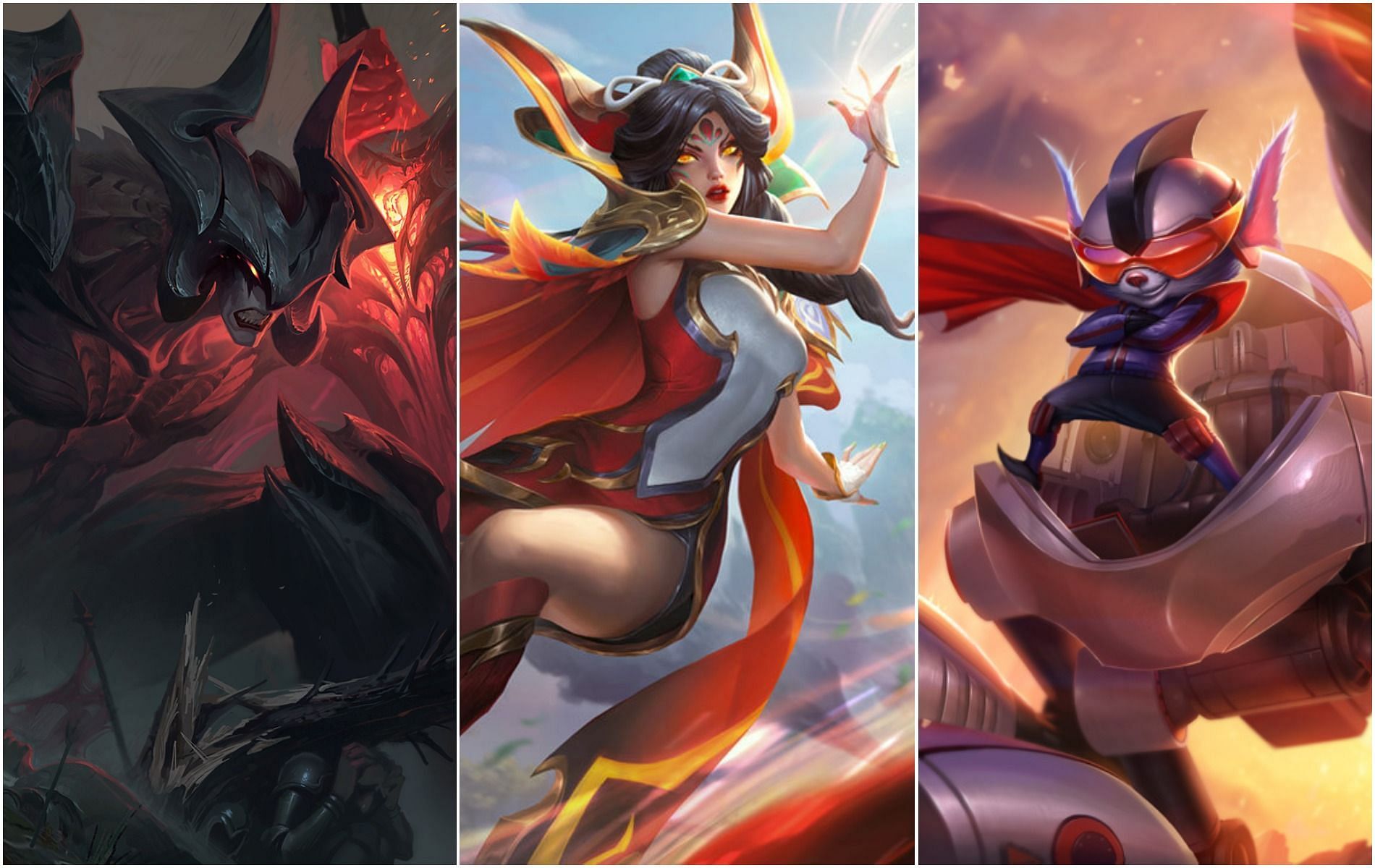 Aatrox-, Rumble- og Xayah-bufferne i League of Legends patch 12.4 er fremhævet.  ⋆ Ceng News