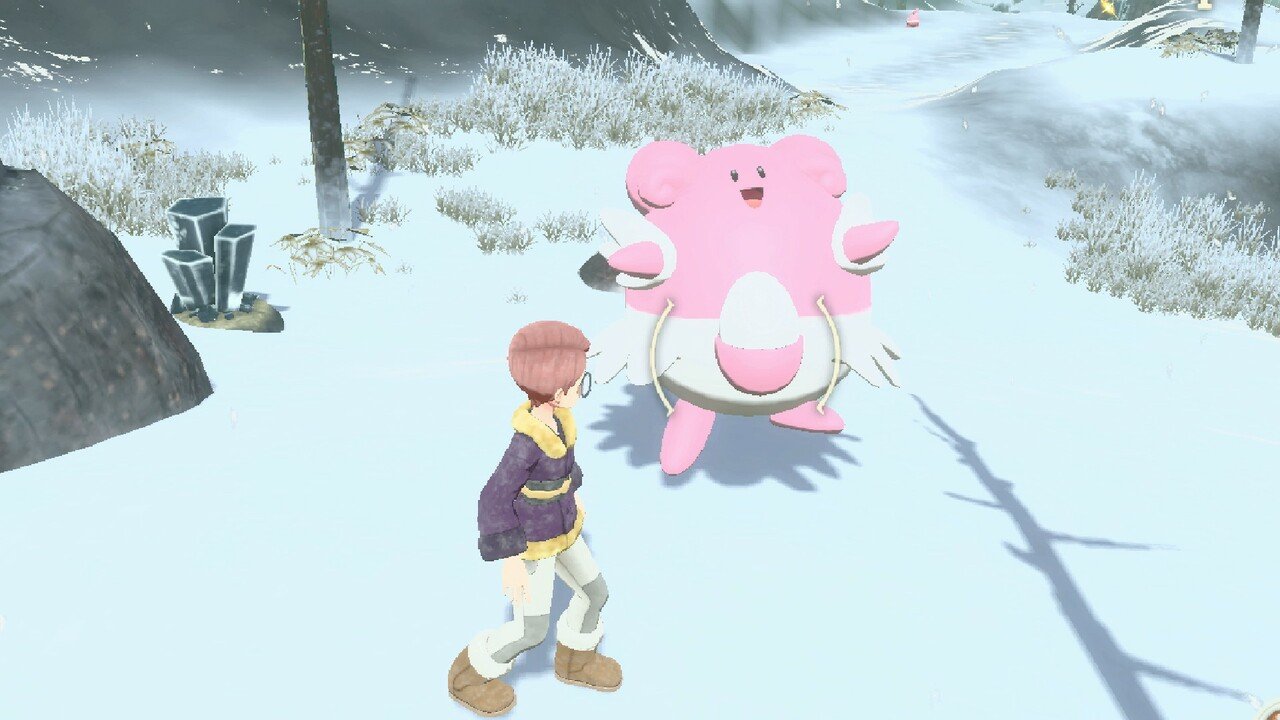 Tilfældig: I Pokémon Legends: Arceus vil Blissey bare hjælpe
