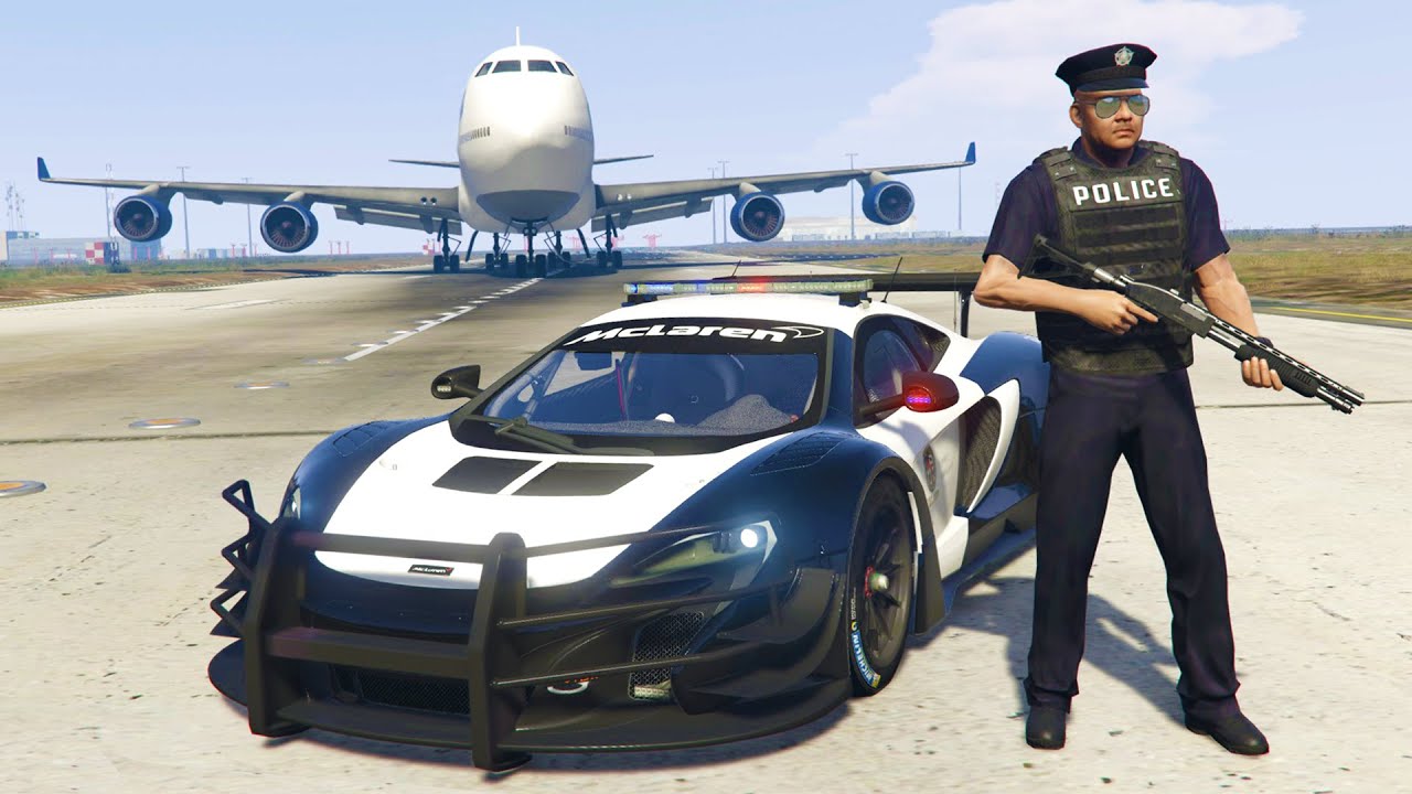 GTA 5 Mods SPIL SOM EN COP MOD!!  GTA 5 Police McLaren L
