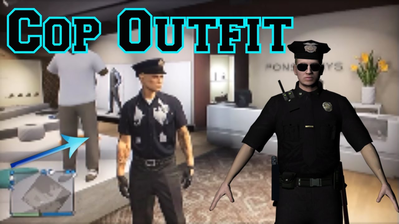 Modded Cop Outfit Glitch i GTA 5 Online Ps3/Xbox360 YouTube