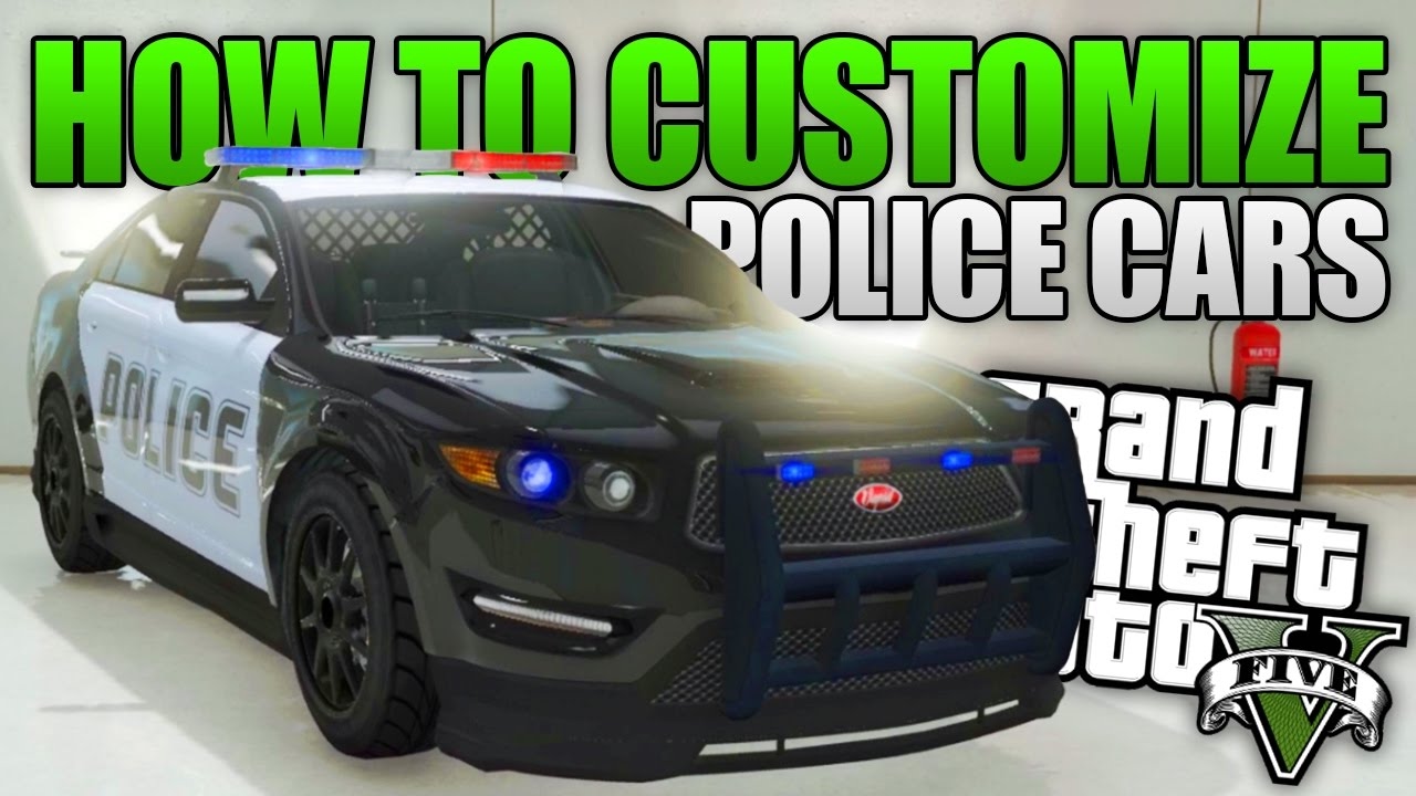 GTA 5 SÅDAN TILPASSER MAN EN POLITIBIL (XBOX ONE,XBOX 360