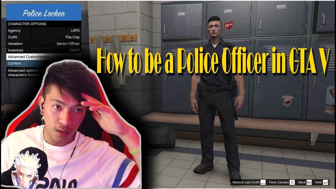 Sådan bliver du politibetjent i GTA V YouTube