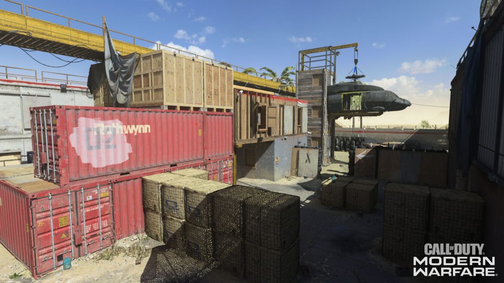 Shoot House-kort i Modern Warfares multiplayer 
