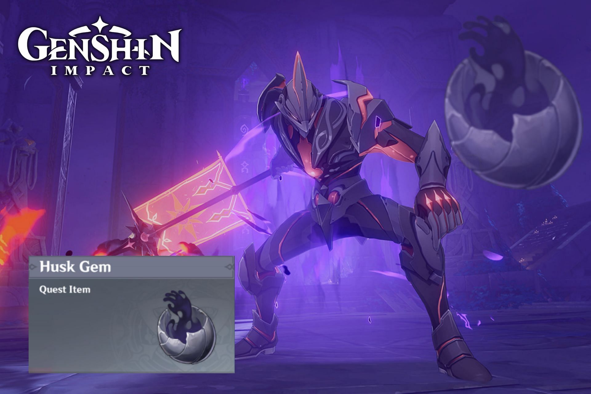 Husk Gem locations in Genshin Impact (Image via Sportskeeda)