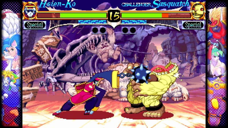 Capcom Fighting Collection pakker 10 klassiske titler, inklusive et væld af Darkstalkers