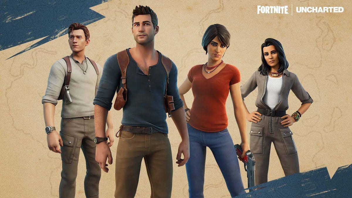 'Fortnite' tilbyder original og film Nathan Drakes for 'Uncharted'-samarbejde