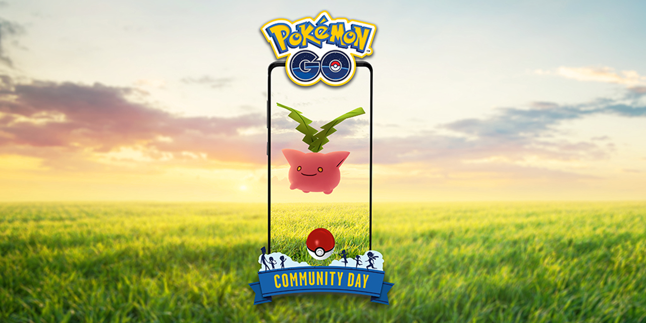 Pokemon Go februar 2022 Community Day med Hoppip