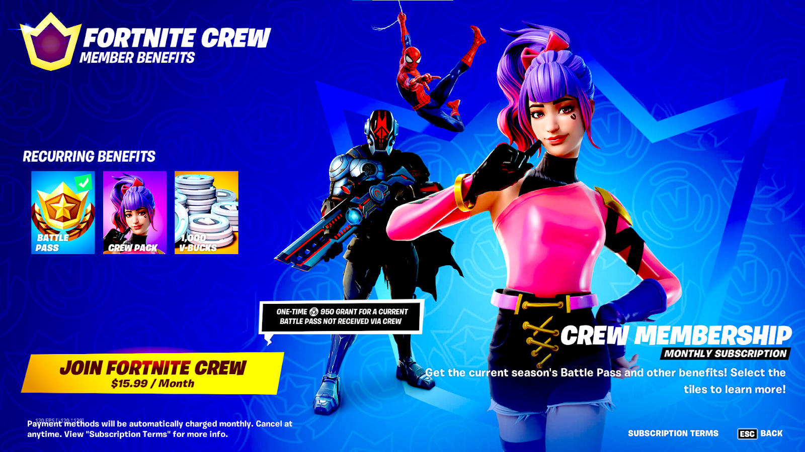 Fortnite besætning