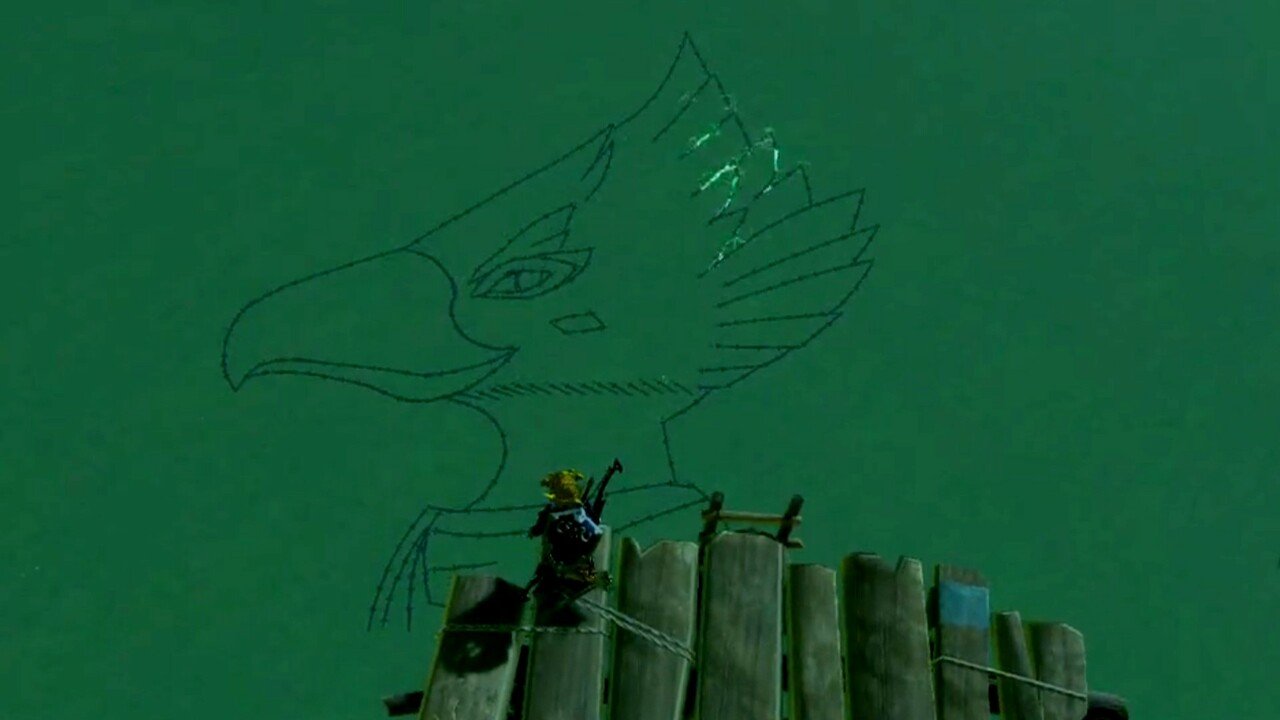Random: The New Zelda: Breath Of The Wild Trend tegner billeder med en bunke sværd